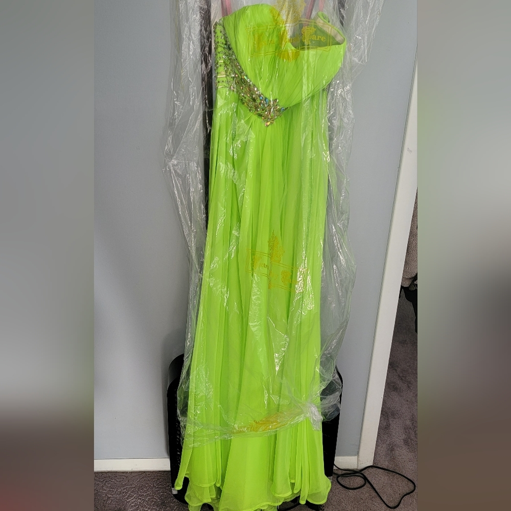 Neon Prom Dress